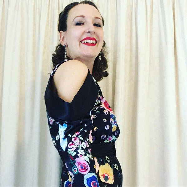 1934 Evening Gown or Long Sun Dress E30-3949