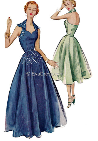 15% off 1953 Evening Gown E50-950815