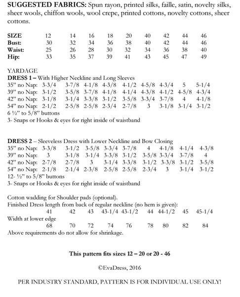 1943 Kimono Wrap Dress D40-3863