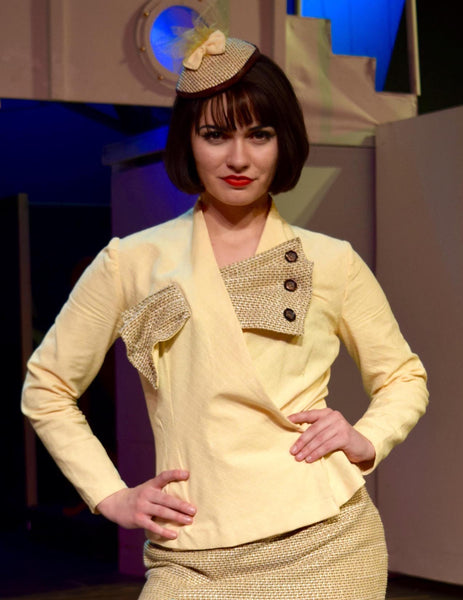 1934 Jabot Blouse B30-1572