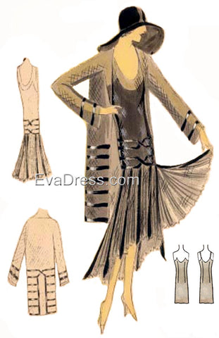 Pattern Tour, SE30-3891 the 1930 Dress, Slip, Coat & Hat