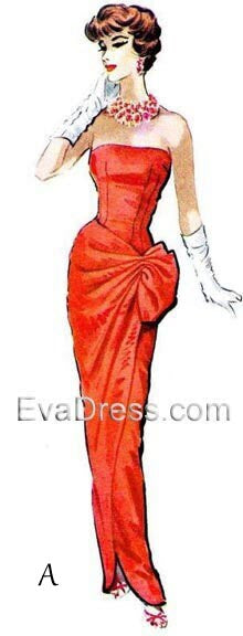 1957 Side Tie Dress 4425