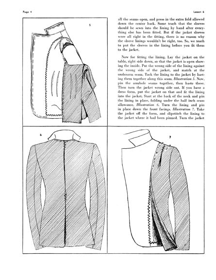 Reproduction of 1943 'The McCall Sewing Corps' Series of Lessons Booklets (Reproduction)