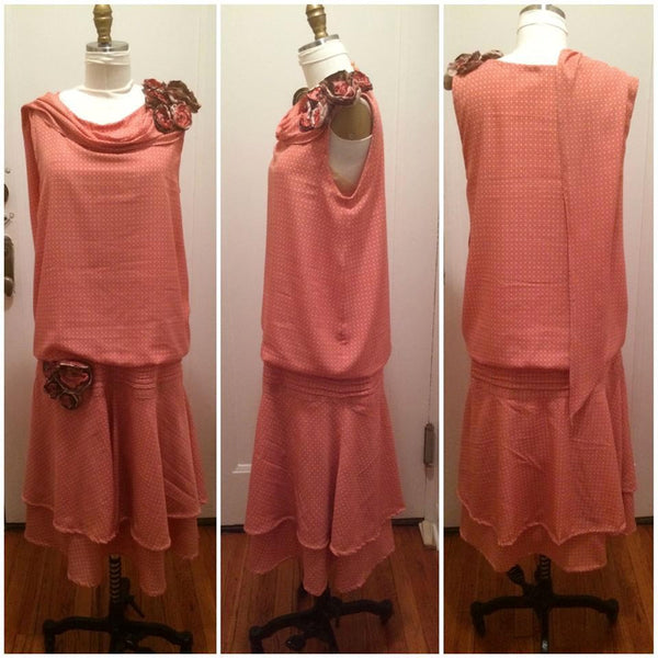 1927 Frock with Jabot D20-9797 – EvaDress Patterns