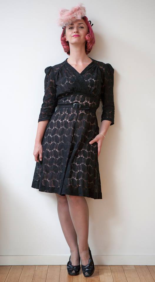 1940 Dress D40-5087 EvaDress Patterns 1940 Dress D40-5087 EvaDress Patterns