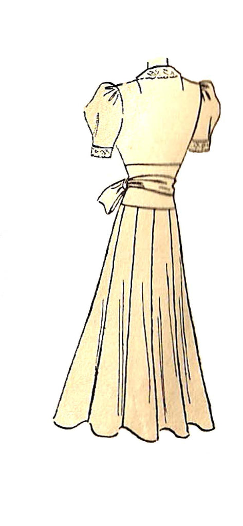 D30 Pattern 1938 Frocks D30-2636 – EvaDress Patterns