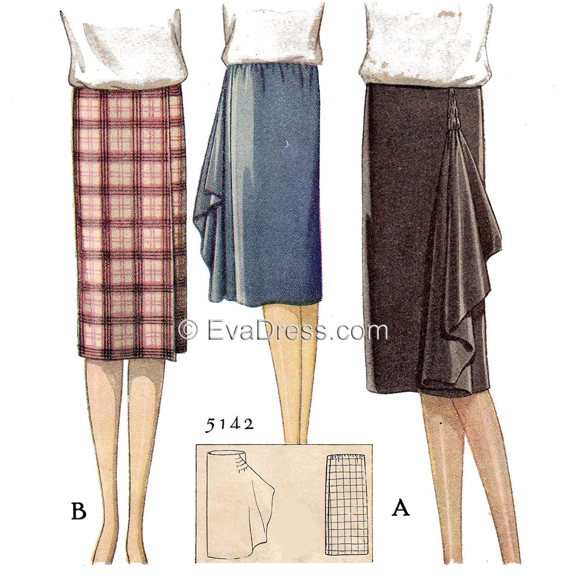★E.B.M★ Layered Wrap Skirt EMP5WSK020 Wrap Skirt Multi Colour | Engineered Garments | Epitome