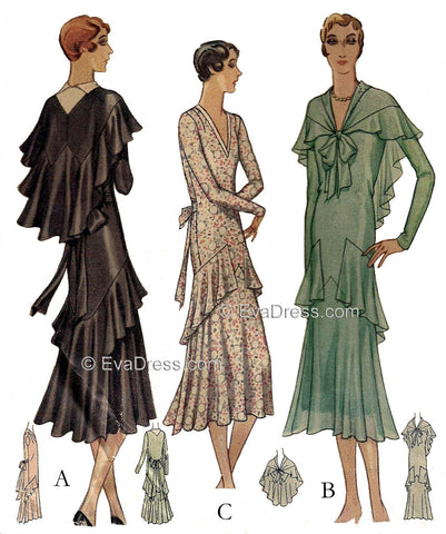 1930s EvaDress Patterns 1930s EvaDress Patterns